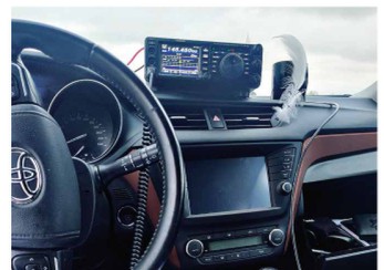 Illustratsioon autojaamast sinise taustaga